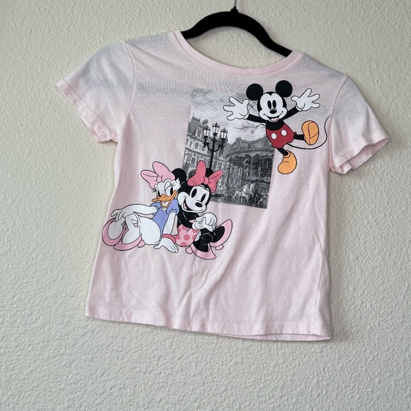 Disney Other - Mickey & Friends Pink T-Shirt, Girls, Size M
